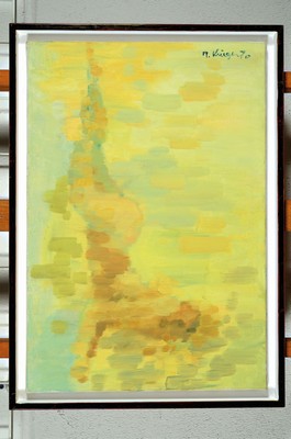 Michel Krieger, geb. 1944, Akt, Öl/Lwd, links oben signiert, ca. 30x50cm, R. ca. 43x60cm