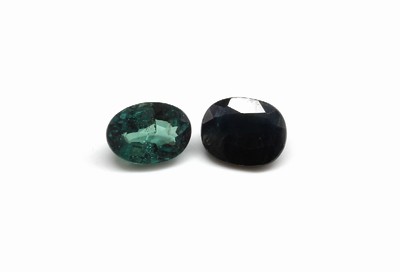 Lot lose Saphire zus. ca. 21.44 ct, ovalfacett. in versch. Größen und Farbnuancen,Ausfassware