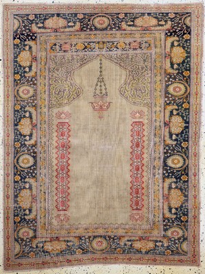Antiker Giordes, Türkei, um 1900, Wolle aufBaumwolle, ca. 175 x 135 cm, EHZ: 3-4