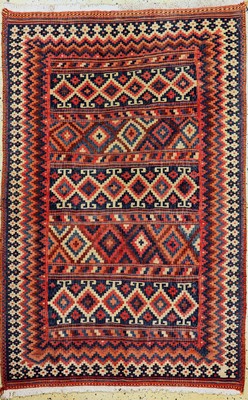 Ghaschgai Kelim, Persien, um 1930/1940, Wolle auf Baumwolle, ca. 200 x 133 cm, EHZ: 2