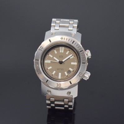 UTS MÜNCHEN auf 200 Stück limitierte Taucheruhr Modell Professional Diver, Deutschland um 2010, Automatik, Edelstahl inkl. orig. Gliederband m. ...