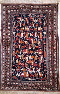 Zakini fein alt, Afghanistan, um 1960, Wolle auf Wolle, ca. 300 x 190 cm, EHZ: 2
