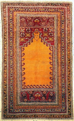 Antiker Anatol, Türkei, um 1900, Wolle auf Wolle, ca. 195 x 120 cm, EHZ: 3