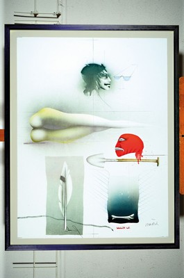 Paul Wunderlich,1927-2010, drei Grafiken, handsigniert, num. 36/120, ca. 83 x 63 cm, 7/30, handsigniert, dat. 94, ca. 68 x 53.5 cm und Offset ca. PP ...