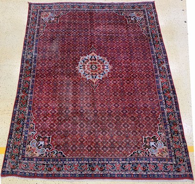 Bidjar alt, Persien, um 1960, Wolle auf Baumwolle, ca. 433 x 324 cm, verblasst, EHZ: 2
