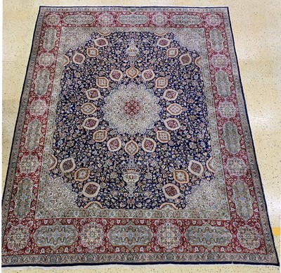 Kerman "Sheikh Safi Muster", Persien, um 1960, Wolle auf Baumwolle, ca. 460 x 345 cm, EHZ: 3