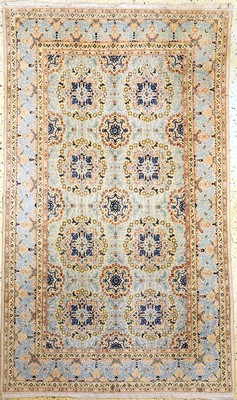 Keschan alt, Persien, um 1960, Wolle auf Baumwolle, ca. 222 x 136 cm, Reinigungsbedürftig, EHZ: 1-2