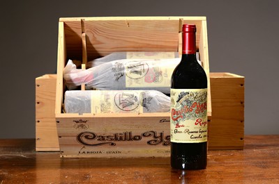 6 Flaschen 1998 Castillo Ygay, Rioja, Marques de Murrieta, grand reserva especial, je 75cl, orig. verkorkt und unverkostet, in orig. Holzkiste