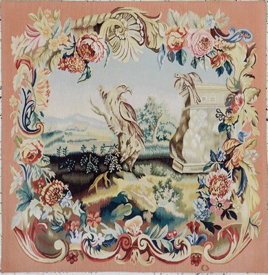 Tapisserie, China, ca. 30 Jahre, Wolle auf Baumwolle, ca. 92 x 90 cm, EHZ: 1