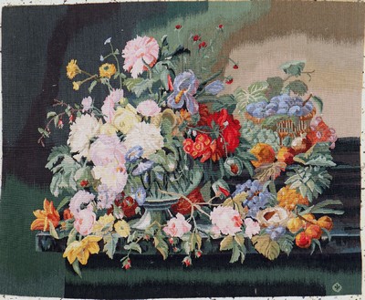 Tapisserie, China, ca. 30 Jahre, Wolle auf Baumwolle, ca. 89 x 73 cm, EHZ: 1