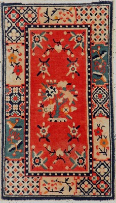 Peking alt, China, um 1940, Wolle auf Baumwolle, ca. 90 x 53 cm, EHZ: 3