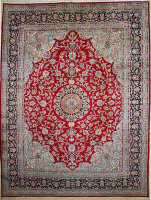 Kerman, Persien, ca. 50 Jahre, Wolle auf Baumwolle, ca. 390 x 300 cm, EHZ: 1-2