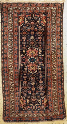 Hamadan alt, Persien, um 1940, Wolle auf Baumwolle, ca. 220 x 117 cm, EHZ: 2