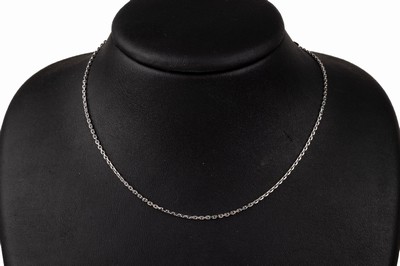 14 kt Gold Collier, WG 585/000, ca. 5.6 g, L. ca. 60 cm, Karabinerschließe
