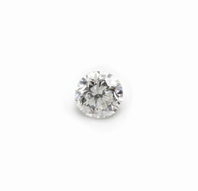 Loser Brillant, 0.49 ct l.get.Weiß(I)/si1, mit GIA-Expertise