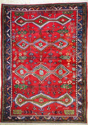 Lilian alt, Persien, datiert 1338(1960), Wolle auf Baumwolle, ca. 282 x 205 cm, EHZ: 1-2