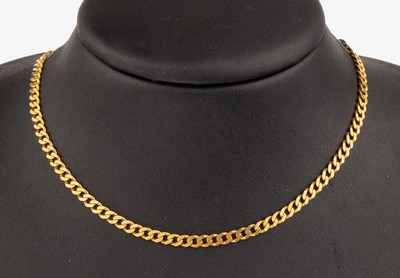 8 kt Gold Collier, GG 333/000, L. ca. 51 cm, Karabinerschließe, ca. 10.1 g