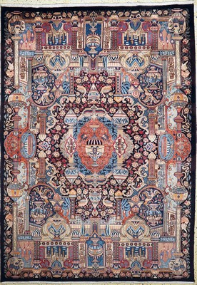 Kashmar, Persien, ca. 50 Jahre, Wolle auf Baumwolle, ca. 285 x 200 cm, EHZ: 2