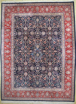 Esfahan fein, China, ca. 40 Jahre, Korkwolle auf Baumwolle, ca. 370 x 280 cm, EHZ: 2