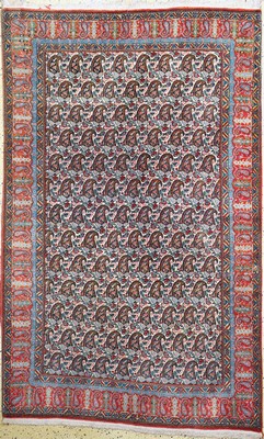 Ghom Kork, Persien, Mitte 20.Jhd, Korkwolleauf Baumwolle, ca. 215 x 138 cm, EHZ: 2