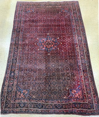 Antiker Bidjar, Persien, datiert 1344(1922), Wolle auf Baumwolle, ca. 493 x 303cm, verblasst, EHZ: 2-3