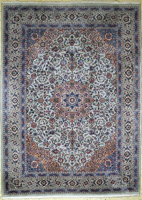Kashmar, Persien, ca. 50 Jahre, Wolle auf Baumwolle, ca. 343 x 252 cm, EHZ: 2