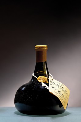 1 Flasche 1947 Domaine de Saoubis Bas Armagnac, M. de Mandelaere, ca. 750ml, 42% Vol., in orig. Holzkiste