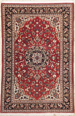 Ghom Kork, Persien, Ende 20.Jhd, Korkwolle auf Baumwolle, ca. 154 x 102 cm, EHZ: 2