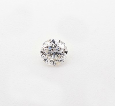 Loser Brillant, 0.21 ct, Weiss(H)/p2, mit GIA Expertise