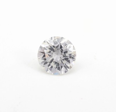 Loser Brillant, 0.48 ct feines Weiss(F)/si2,mit GIA Expertise