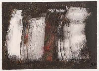 Unbekannter zeitgen. Künstler, 6 Aquarelle und Pastelle im Format 17x24cm, alle rechts unten monogr. und gleich mit PP, u.Gl. gerahmt ca. 36x42cm
