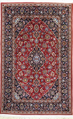 Keschan Kork fein, Persien, Ende 20.Jhd, Korkwolle auf Baumwolle, ca. 168 x 108 cm, EHZ: 1-2