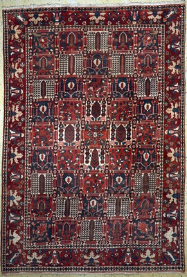 Bachtiar, Persien, Mitte 20.Jhd., Wolle aufBaumwolle, ca. 300 x 210 cm, EHZ: 2