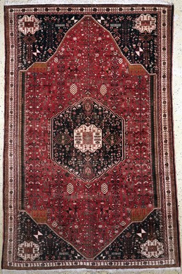 Ghaschgai, Persien, Mitte 20.Jhd, Wolle aufBaumwolle, ca. 304 x 200 cm, EHZ: 2