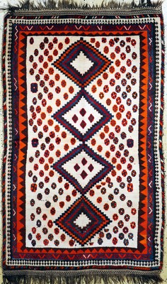 Louri Gabbeh, Persien, Anfang 20.Jhd, Wolleauf Wolle, ca. 220 x 135 cm, EHZ: 2
