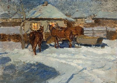 Rashid Garifovich Maksyutov, 1925 Kislovodsk -1996/97, Studium am Art Institute Moskau/ Surikov Institute, Beteiligung an der bedeutenden Ausstellung ...