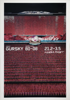 Andreas Gursky, geb. 1955, "Pyongyang IV", Offsetlitografie auf dünnem Karton, handsign., Moderna Museet Stockholm 2009, ca. 100x70, ...