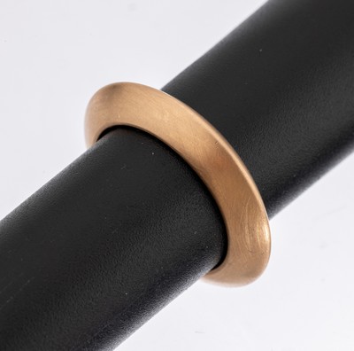 18 kt Gold Ring, RoseG 750/000, sat., qualitätvolle Verarbeitung, RW 58, ca. 13.7 g