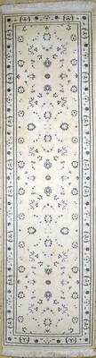 Nain fein(9 La), Persien, Ende 20.Jhd, Korkwolle mit Seide, ca. 300 x 84 cm, EHZ: 2