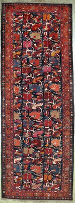 Meschgin alt, Persien, Anfang 20.Jhd, Wolleauf Wolle, ca. 410 x 150 cm, EHZ: 2