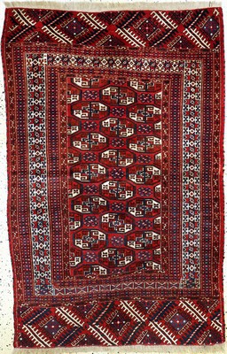 Yomud alt, Turkmenistan, Mitte 20.Jhd, Wolle auf Wolle, ca. 202 x 133 cm, EHZ: 2