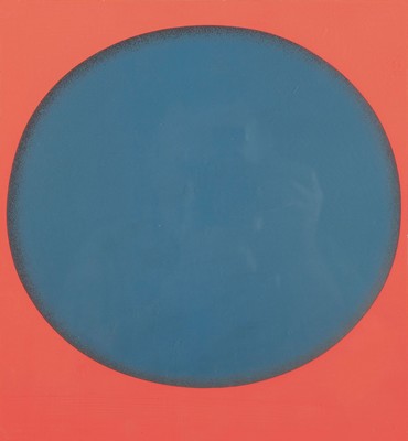 Rupprecht Geiger, 1908-2009, Ohne Titel, Farbserigraphie, rückseitig handsigniert, ca. 29x26cm