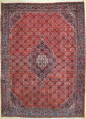 Bidjar alt, Persien, Mitte 20.Jhd, Wolle auf Baumwolle, ca. 350 x 257 cm, EHZ: 1-2