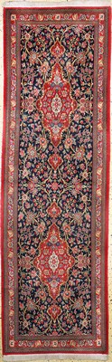 Ghom Kork, Persien, Ende 20.Jhd, Korkwolle auf Baumwolle, ca. 260 x 83 cm, EHZ: 2