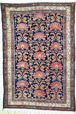 Antiker Malayer, Persien, 19.Jhd, Wolle aufBaumwolle, ca. 191 x 129 cm, EHZ: 3, (Fransen erneuert)