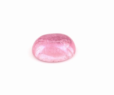Loser Turmalin, ca. 7.28 ct, ovaler Cabochon