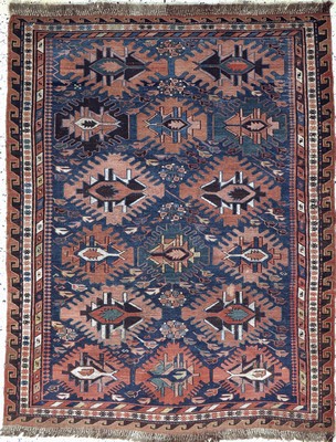 Sumakh antik, Kaukasus, um 1900, Wolle auf Wolle, ca. 152 x 120 cm, EHZ: 2, (kleine Restaurierungen),aus Sammlungsauflösung