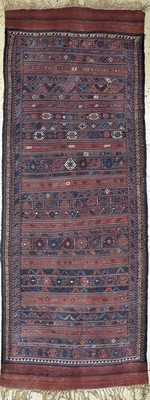 Belutsch Sumakh antik, Persien, 19.Jhd, Wolle auf Wolle, ca. 320 x 120 cm, EHZ: 2