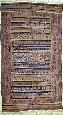 Antiker Belutsch Sumakh, Persien, 19.Jhd, Wolle auf Wolle, ca. 310 x 175 cm, (2 Bahnig),EHZ: 2,aus Sammlungsauflösung