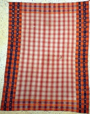 Djajim fein antik, Persien, um 1900, Wolle auf Wolle, ca. 194 x 160 cm, kleine Restaurierungen, EHZ: 2(fleckig),aus Sammlungsauflösung